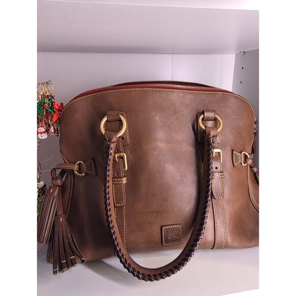 Dooney & Bourke Florentine Domed Satchel - Picture 1 of 2